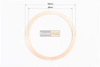 Прокладка головки циліндра 186F 86mm, к-кт 5шт, (мідь, на блістері)