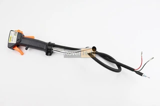 Ручка газа + трос Тип 2, (курок "вузький", з трубою)