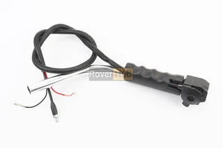 Ручка газа + трос Тип 4, (курок "важіль", з трубою) + ручка ліва к-кт