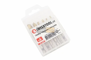 Набір свердл-мітчиків по металу 6шт M3X0,5/M4X0,7/M5X0,8/M6X1,0/M8X1,25/M10X1,5мм HSS SD-5841