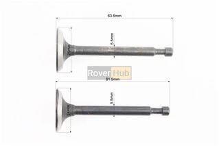 Клапан впускний, випускний к-кт 2шт 168F + пружина-2шт + коромисло-2шт + штанга-2шт + штовхач-2шт