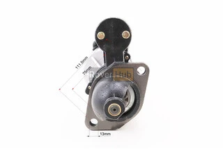 Стартер електричний Z-10, D-75mm R190N/195NM Тип 2