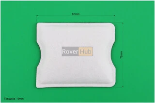 Фільтр повітряний - елемент квадратний (дві виборки), фібра двошаровий