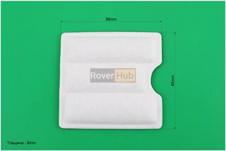 Фільтр повітряний - елемент квадратний (одна виборка), фібра двошаровий