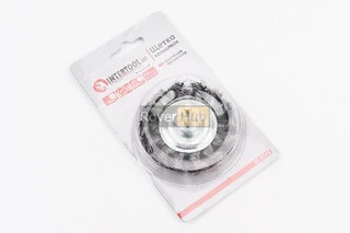 Щітка дискова зі стрижнем 1/4" D-75мм з плетеного дроту BT-8075