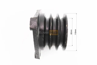 Шків 3-х пазний D-110mm (три пази під ремінь SPB) Lотв.-137mm