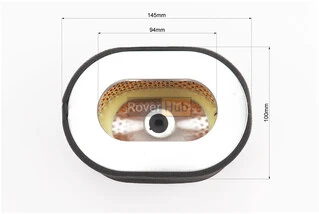 Фільтр повітряний - елемент паперовий 145х100x70mm (для генератора 4-6кВт) 186F