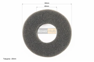 Фільтр повітряний - елемент тонкого очищення 178F, поролон Тип 3