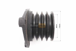 Шкив 4-х ручейковый D-110mm (четыре паза под ремень SPB) Lотв.-137mm