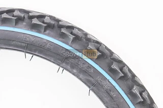 Шина 16"х1,75 (47-305) шипованная с синей полосой S-186