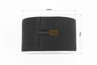 Фільтр повітряний - елемент (паперовий 105х77х70mm) 168F/170F