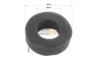 Фільтр повітряний - елемент (поролон - круглий) 168F/170F