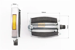 Педали CITY 9/16" (115x70x23mm), "Аист"