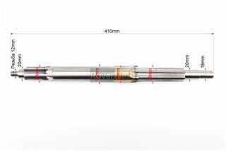 Вал КПП первинний (з валом відбора пот.) 410mm