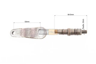 Вал тормозной колодки с рычагом к-кт