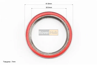 Підшипник MTB керма (41,8х30,15х7х45&deg;) 2RS, CBB-418