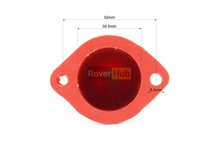 Кришка КПП вала відбора пот. (пластик)