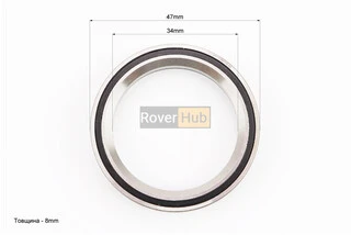 Підшипник MTB керма (47х34х7х45&deg;) 2RS, ACB-47