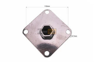 Ступиця колеса на вал 23mm, 13см, 4отв.x110mm к-кт 2шт