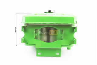 Бак паливний R175A/R180NM, 260x190x165mm, виступ. горловина, отвір під шланг паливний + кришка