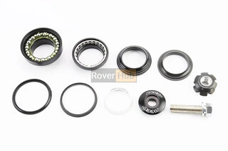 Кермова колонка BMX 1-1/8" (34/28,6x34/30) безрізьбової вилки, чорні H879