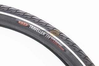 Шина 26"х1,75  дорожная с белой полосой C1446