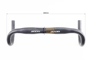 Руль ROAD 31,8x440мм, алюминиевый, чёрный 194 BT