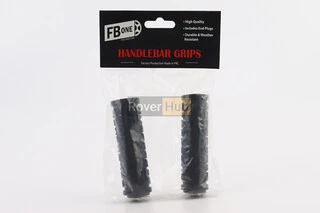 Ручки руля 100мм, чёрные PVC-111B