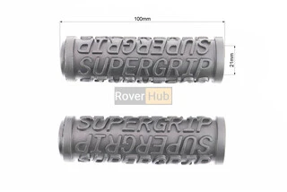 Ручки руля 100мм, чёрные PVC-111B