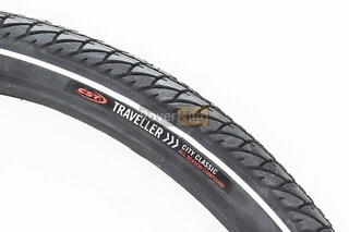 Шина 26"х1,90 (51-559) дорожная с белой полосой C1446