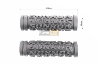 Ручки руля 110мм, чёрные