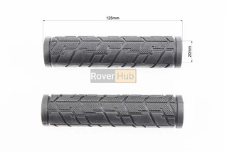 Ручки руля 125мм, чёрные VLG-207