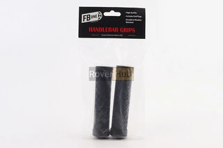 Ручки керма 130мм з затискачем Lock-On з двох сторін, чорні TPE-167