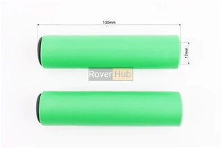 Ручки керма 130мм, пінорезинові, салатові