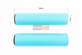 Ручки руля 130мм, пенорезиновые, синие