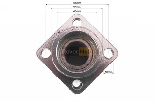 Редукторна косарка - Корпус нижнього лівого вала L-133mm