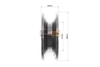 Роторна косарка - Ролик натяжного механізма під ремінь SPВ