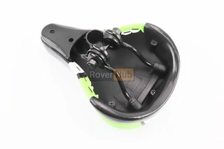 Сидіння CHILD 230x150мм, чорне з зелено-білим малюнком BSK-N185-10