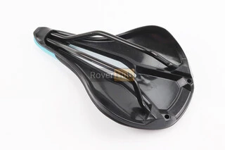 Сидіння MTB 245x145мм, чорно-блакитний FSK-5003