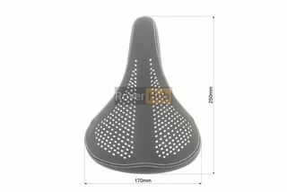 Сидіння MTB 250x170мм, чорне GS-509