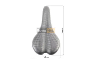 Сиденье MTB 260x140мм, "карбон" CROSSRIDE BSK-N063