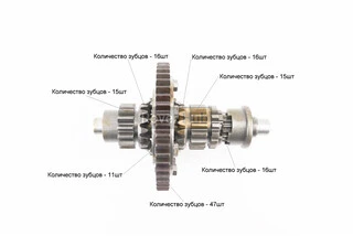 Дифференциал в сборе Z-47, Z-15x16, Z-11, Z-16 JR-Q12E (120-1), с блокировкой, без шпонки