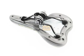 Сидіння MTB 265x155мм, чорно-зелене AVY-6628