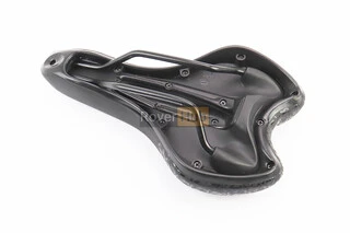 Сиденье MTB 270x160мм, чёрно-бело-красное "GEL"