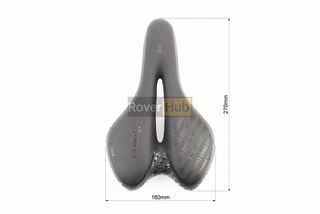 Сидіння MTB 270x160мм, чорне "GEL"