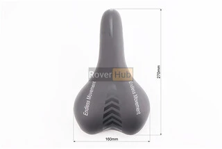 Сидіння MTB 270х160мм, чорне AFT-83