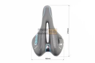 Сиденье MTB 270x160мм, чёрно-синее MYSPACE