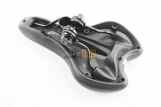 Сидіння MTB 270x160мм, чорно-біле YF-1034