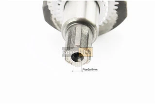 Коленвал под шлиц D-25mm в сборе 182F/188F/190F