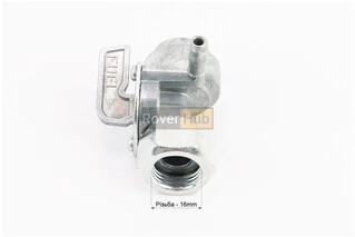 Кран бака паливного гайка М16, лівий